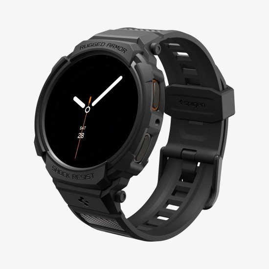Spigen Rugged Armor Pro Boîtier + bracelet Noir Polyuréthane thermoplastique (TPU) Spigen Rugged Armor Pro Boîtier + bracelet Noir Polyuréthane thermoplastique (TPU)
