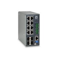 LevelOne IGP-1271 commutateur réseau Géré L3 Gigabit Ethernet (10/100/1000) Connexion Ethernet POE Gris