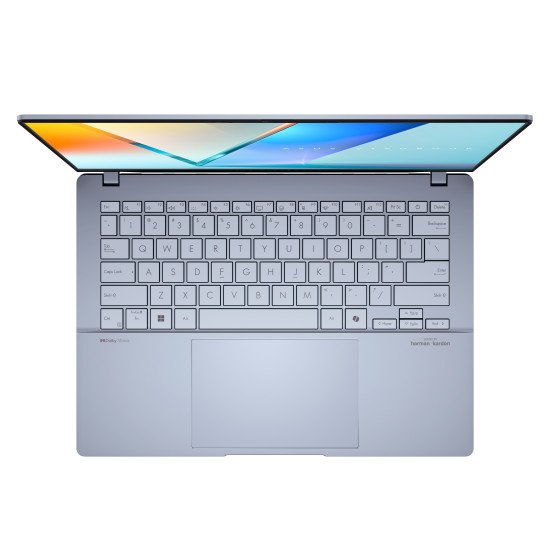 ASUS Vivobook S 14 OLED S5406SA-QD230W Intel Core Ultra 7 258V Ordinateur portable 35,6 cm (14") WUXGA 32 Go LPDDR5x-SDRAM 1 To SSD Wi-Fi 7 (802.11be) Windows 11 Home Allemand Bleu ASUS Vivobook S 14 OLED S5406SA-QD230W Intel Core Ultra 7 258V Ordinateur portable 35,6 cm (14") WUXGA 32 Go LPDDR5x-SDRAM 1 To SSD Wi-Fi 7 (802.11be) Windows 11 Home Allemand Bleu