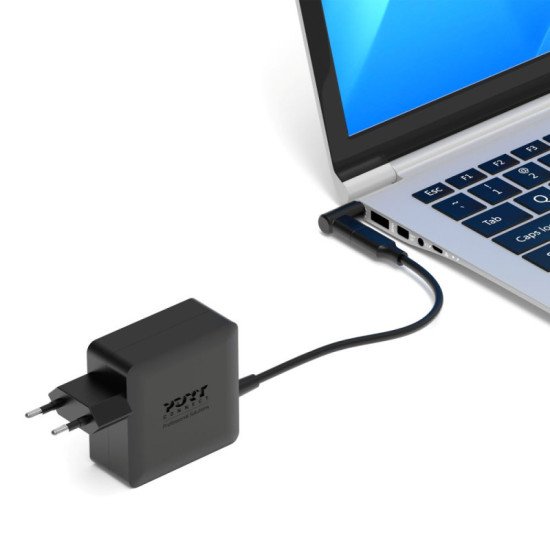 Port Designs 904065UWEU adaptateur de puissance & onduleur Intérieure 65 W Noir