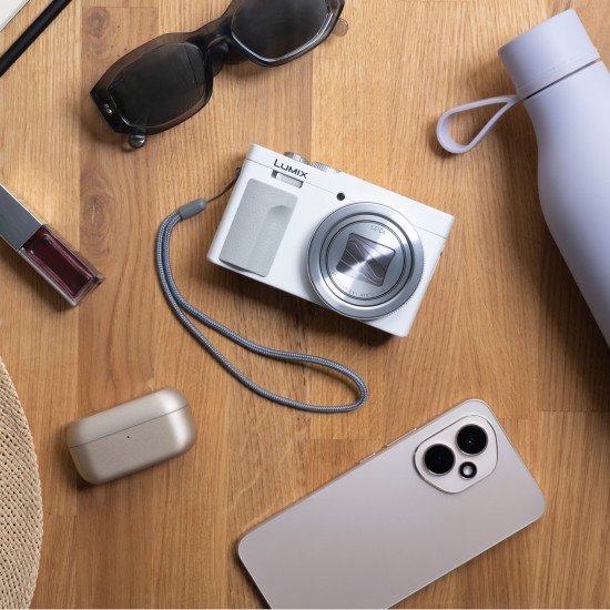 Panasonic Lumix DC-TZ99E-W compact camera 1/2.3" Appareil-photo compact 20,3 MP MOS 5184 x 3888 pixels Blanc