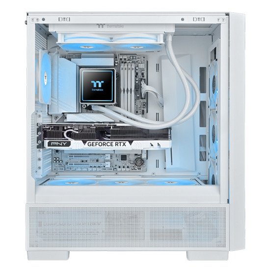 Thermaltake TH240 V3 ARGB Processeur Refroidisseur de liquide tout-en-un 12 cm Blanc 1 pièce(s)