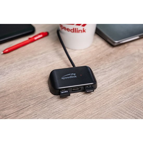 SPEEDLINK SNAPPY EVO USB 3.2 Gen 1 (3.1 Gen 1) Type-C 5000 Mbit/s Noir