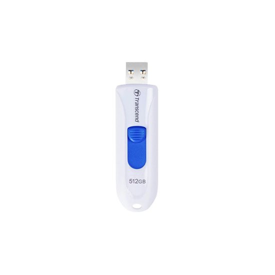 Transcend JetFlash 790 lecteur USB flash 512 Go USB Type-A 3.2 Gen 1 (3.1 Gen 1) Noir, Blanc