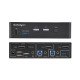 StarTech.com Switch KVM DisplayPort 2 Ports, 4K 60 Hz, DP 1.2, Gestion EDID, Hub USB 3.0 2 Ports, 4 Ports USB HID, Conforme TAA