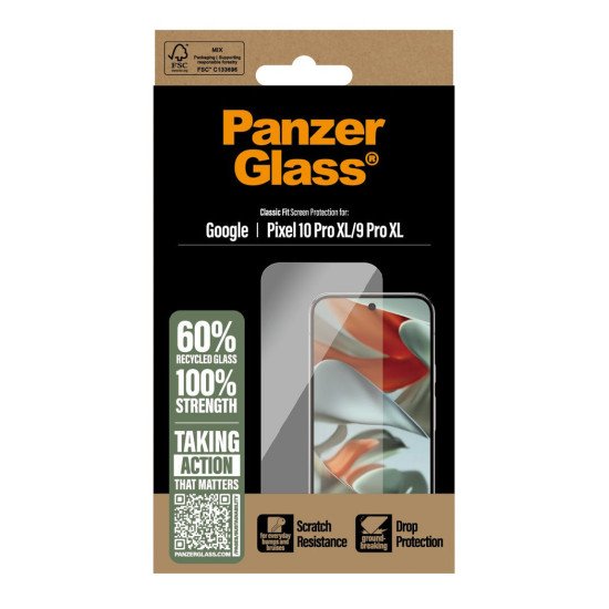 PanzerGlass PG92324 écran et protection arrière de téléphones portables Protection d'écran transparent Google 1 pièce(s)