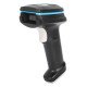 Manhattan Scanner de codes-barres LED 2D longue portée, USB, profondeur de lecture 450 mm, luminosité ambiante max. 100 000 lux, compatible codes 1D et 2D, câble RJ45 vers USB-A 1,8 m, noir, garantie 3 ans