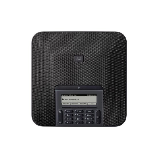 Cisco 7832 téléphone fixe Noir 1 lignes LCD