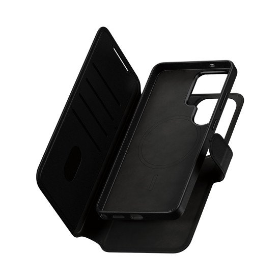 PanzerGlass CARE™ by ® Tango 2-in-1 Wallet Case w. Qi Samsung Galaxy S26 Ultra coque de protection pour téléphones portables Housse Transparent