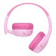 Belkin AUD012HQPKCS casque Avec fil &sans fil Arceau Musique Bluetooth Rose