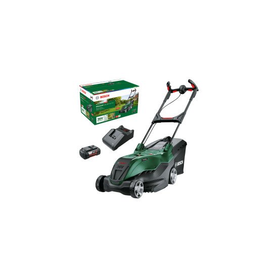 Bosch AdvancedRotak Marcher derrière un tracteur tondeuse Batterie Vert