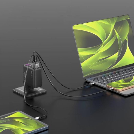 Mobile Origin MO-140WDCH-PW21 chargeur d'appareils mobiles Universel Noir Secteur Charge rapide Intérieure