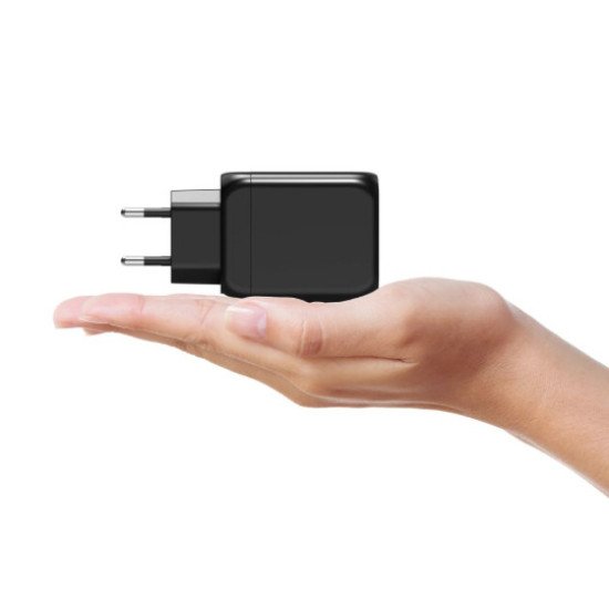 Port Designs 902065EPEU chargeur d'appareils mobiles Ordinateur portable, Tablette, Smartphone Noir Secteur Intérieure