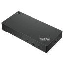Lenovo 40AY0135UK station d'accueil Avec fil USB 3.2 Gen 1 (3.1 Gen 1) Type-C Noir