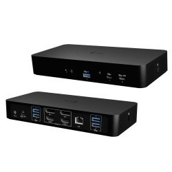 i-tec Universal Intelligent Dual Display Docking Station + Power Delivery 100W i-tec Universal Intelligent Dual Display Docking Station + Power Delivery 100W