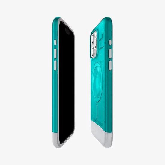 Spigen iPhone 15 Pro Classic C1 Magfit Bondi Blue coque de protection pour téléphones portables Spigen iPhone 15 Pro Classic C1 Magfit Bondi Blue coque de protection pour téléphones portables