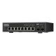 QNAP QSW-L3208-2C6T commutateur réseau Géré L2 10G Ethernet (100/1000/10000) Bureau Noir