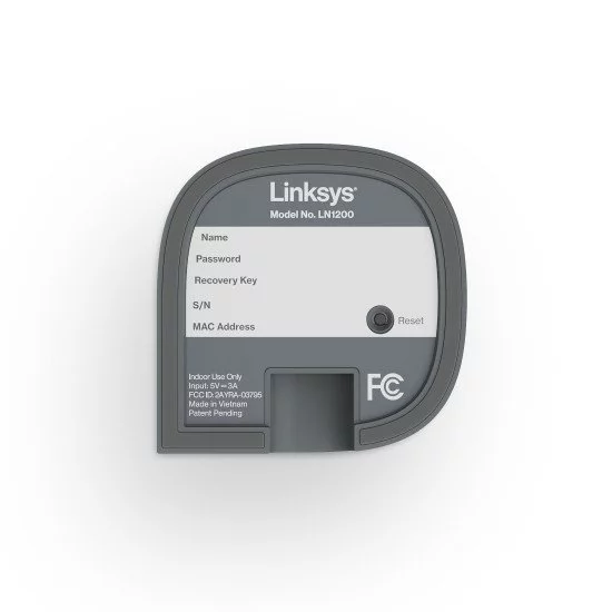 Linksys Velop Micro 6 Bi-bande (2,4 GHz / 5 GHz) Wi-Fi 6 (802.11ax) Blanc Interne Linksys Velop Micro 6 Bi-bande (2,4 GHz / 5 GHz) Wi-Fi 6 (802.11ax) Blanc Interne