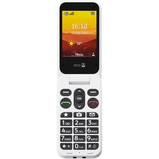 Doro Leva L30 7,11 cm (2.8") 142,7 g Noir, Blanc Téléphone numérique Doro Leva L30 7,11 cm (2.8") 142,7 g Noir, Blanc Téléphone numérique