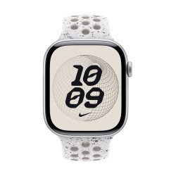 Apple Nike Sport Band Bande Gris Aluminium, Fluoroélastomère Apple Nike Sport Band Bande Gris Aluminium, Fluoroélastomère