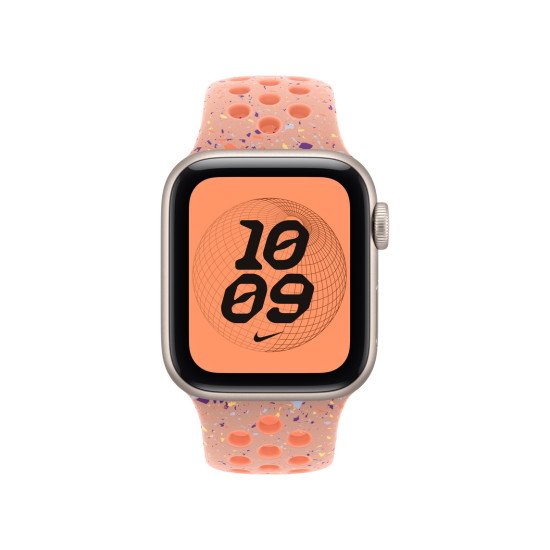 Apple MGA44ZM/A accessoire intelligent à porter sur soi Bande Rose Aluminium, Fluoroélastomère Apple MGA44ZM/A accessoire intelligent à porter sur soi Bande Rose Aluminium, Fluoroélastomère