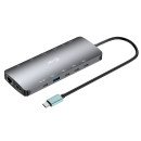 i-tec Metal USB-C Nano 3x Display Dock, 2x HDMI 1x USB-C video + Power Delivery 140W i-tec Metal USB-C Nano 3x Display Dock, 2x HDMI 1x USB-C video + Power Delivery 140W