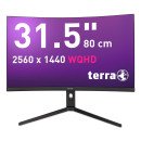 TERRA 3285W écran PC 80 cm (31.5") 2560 x 1440 pixels Wide Quad HD LCD Noir