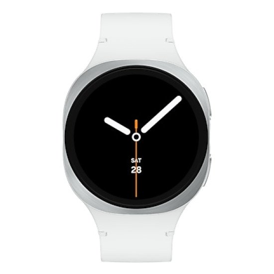 Samsung Galaxy Watch 8 3,3 cm (1.3") AMOLED 40 mm Numérique 438 x 438 pixels Écran tactile 4G Argent Wifi GPS (satellite)