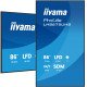 iiyama LH8675UHS-B2AG Écran d'affichage dynamique Écran plat de signalisation numérique 2,17 m (85.6") LCD Wifi 500 cd/m² 4K Ultra HD Noir Intégré dans le processeur Android 11 24/7 iiyama LH8675UHS-B2AG Écran d'affichage dynamique Écran plat de signalisation numérique 2,17 m (85.6") LCD Wifi 500 cd/m² 4K Ultra HD Noir Intégré dans le processeur Android 11 24/7