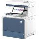 HP Imprimante multifonction Color LaserJet Enterprise Flow 6800zf, Impression, copie, scan, fax, Flow; Écran tactile; Agrafage; Cartouche TerraJet