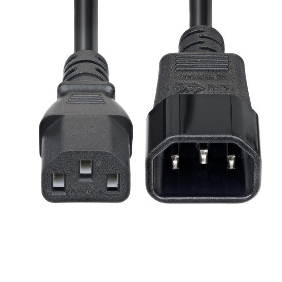 StarTech.com Cordon de Rallonge Électrique de 4,5m, Cordon d'Alimentation PDU C14 à C13, 15A 250V, 14AWG, Câble d'Alimentation AC pour PDU/Alimentation, Certifié KEMA-KEUR StarTech.com Cordon de Rallonge Électrique de 4,5m, Cordon d'Alimentation PDU C14 à C13, 15A 250V, 14AWG, Câble d'Alimentation AC pour PDU/Alimentation, Certifié KEMA-KEUR