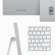 Apple iMac M3 Apple M 59,7 cm (23.5") 4480 x 2520 pixels 8 Go 512 Go SSD PC All-in-One macOS Sonoma Wi-Fi 6E (802.11ax) Argent