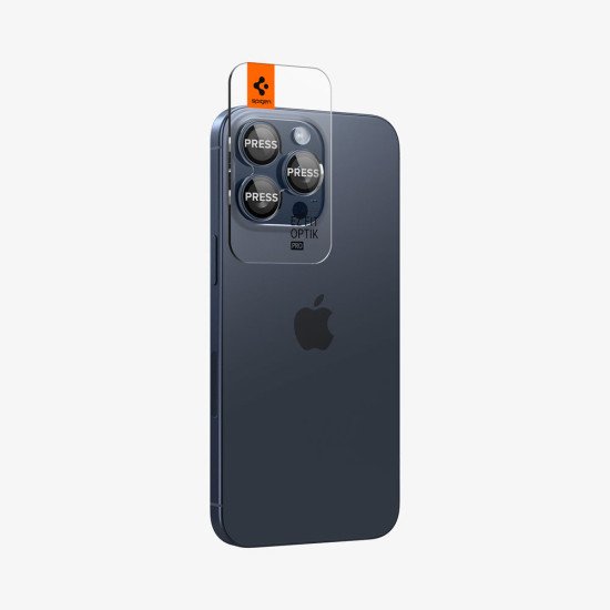Spigen Optik Pro EZ Fit Protecteur d'objectif caméra Apple 2 pièce(s)