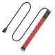 ACT Rallonge PDU 19" C14 IEC60320 avec 8 prises de type E, 3m H05VV-F 3G1.0