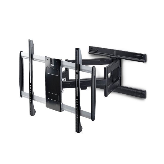 StarTech.com Support Mural Articulé Ultra Fin pour Téléviseurs à Écran Plat Jusqu'à 65" et 45kg, VESA 600x400, Conforme TAA, Profil Bas