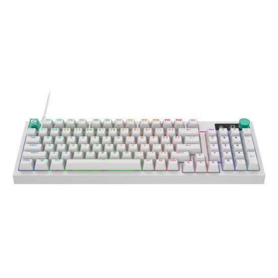Logitech G G316 X 98 clavier Gaming USB QWERTY Anglais Blanc