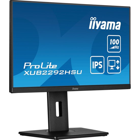 iiyama ProLite XUB2292HSU-B6 écran PC 55,9 cm (22") 1920 x 1080 pixels Full HD LED Noir
