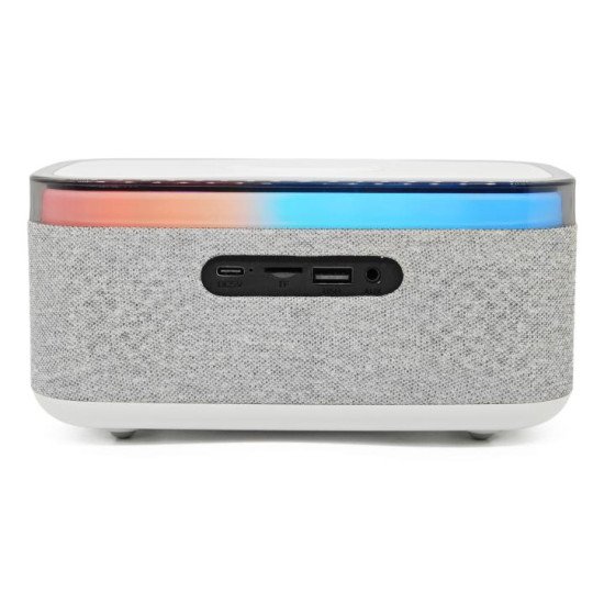 Denver CRQ-225 Radio portable Horloge Gris Denver CRQ-225 Radio portable Horloge Gris