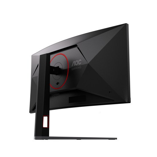 AOC G4 CU34G4CAP écran PC 86,4 cm (34") 3440 x 1440 pixels UltraWide Quad HD LCD Noir, Rouge