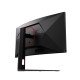 AOC G4 CU34G4CAP écran PC 86,4 cm (34") 3440 x 1440 pixels UltraWide Quad HD LCD Noir, Rouge