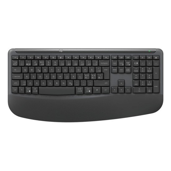 Logitech Signature Comfort Plus Combo MK880 for Business clavier Souris incluse Universel USB + Bluetooth QWERTY Anglais Graphite