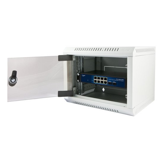 ALLNET 221669 Géré L2 Gigabit Ethernet (10/100/1000) Connexion Ethernet POE Noir