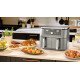 Ninja DZ400EU friteuse Double 9,5 L Autonome 2470 W Friteuse d'air chaud Gris Ninja DZ400EU friteuse Double 9,5 L Autonome 2470 W Friteuse d'air chaud Gris