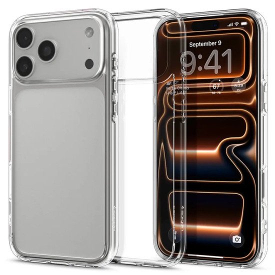 Spigen iPhone 17 Pro Case Ultra Hybrid coque de protection pour téléphones portables 16 cm (6.3") Housse Transparent