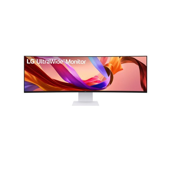 LG 49U950A-W écran PC 124,5 cm (49") 5120 x 1440 pixels Dual QHD LED Noir, Blanc