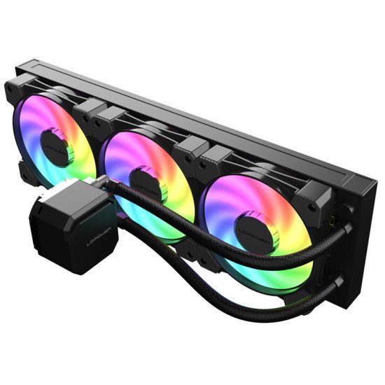 LC-Power LC-CC-360-B-ARGB système de refroidissement d'ordinateur Processeur Refroidisseur de liquide tout-en-un 12 cm Noir LC-Power LC-CC-360-B-ARGB système de refroidissement d'ordinateur Processeur Refroidisseur de liquide tout-en-un 12 cm Noir