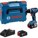 Bosch GSR 18V-65 Professional 2100 tr/min Clé 1,06 kg Noir, Bleu