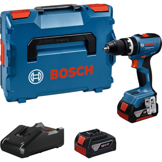 Bosch GSR 18V-65 Professional 2100 tr/min Clé 1,06 kg Noir, Bleu