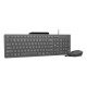 Lenovo GX31R09775 clavier Souris incluse maison/bureau USB Anglais américain Gris