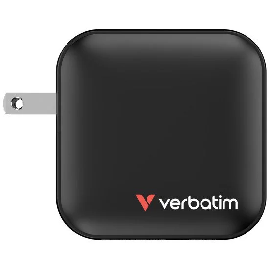 Verbatim Mini GaN Charger 100W Universel Noir Secteur Charge rapide Intérieure Verbatim Mini GaN Charger 100W Universel Noir Secteur Charge rapide Intérieure